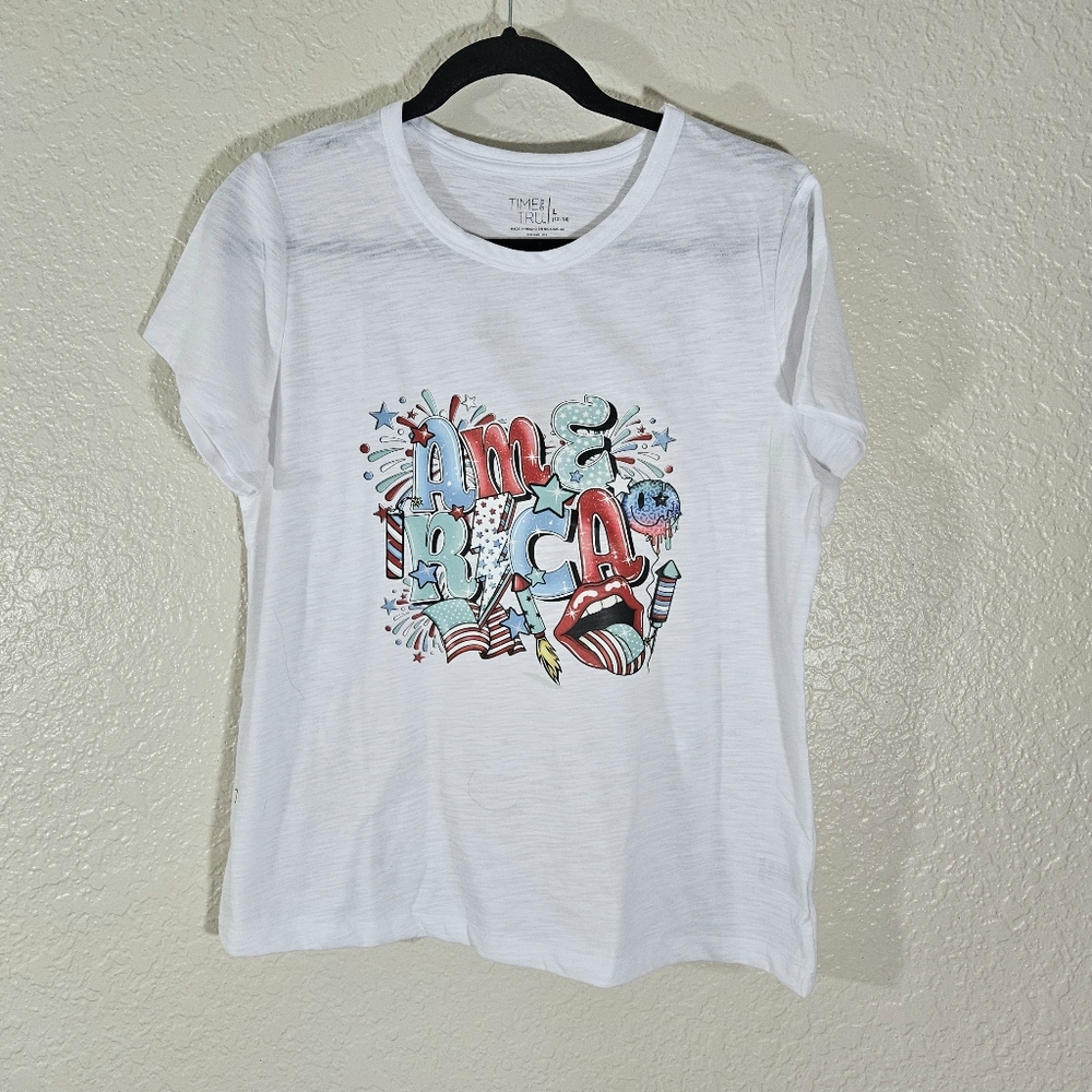 Festive T-hirt. 4th Of July Holiday